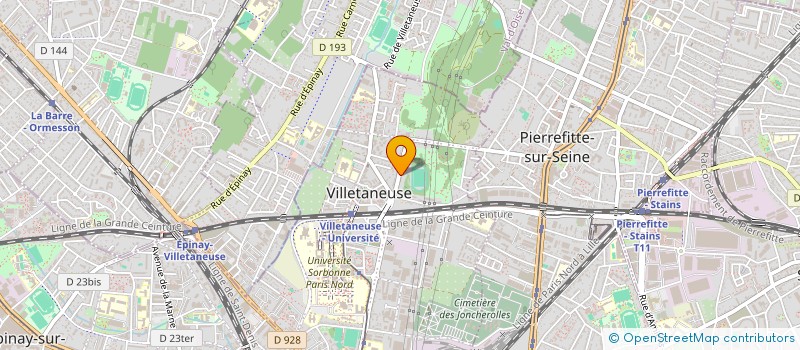 localisation de l'entreprise ARTISTE EN MOUVEMENT à VILLETANEUSE