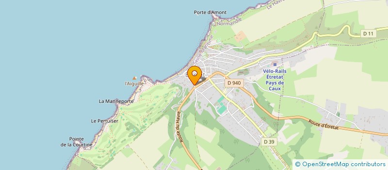 localisation de l'entreprise ARTISTE PEINTRE JENS SENGEBUSCH à ETRETAT