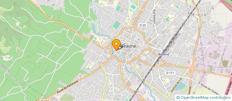 localisation de l'entreprise ARTISTES A BEAUNE à BEAUNE