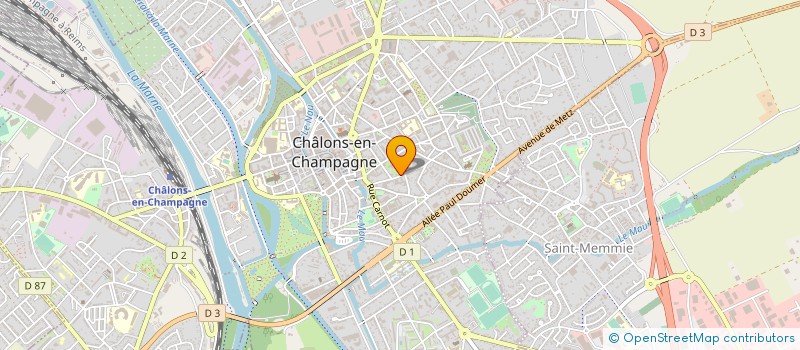 localisation de l'entreprise ARTISTES ANOMYMES ASSOCIES  CHALONS-EN-CHAMPAGNE