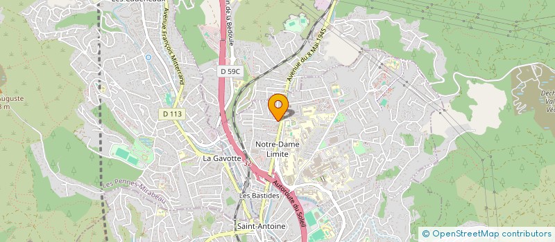 localisation de l'entreprise ARTISTES BOULISTES EN CAPELETTE à MARSEILLE