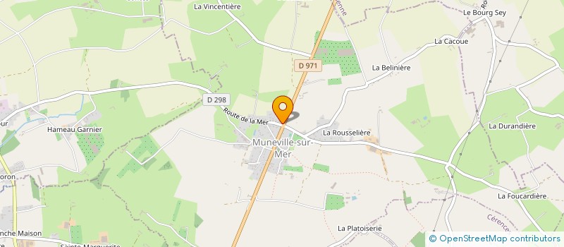 localisation de l'entreprise ARTISTES CLUB  BREVILLE-SUR-MER