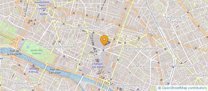 localisation de l'entreprise ARTISTES CREATEURS EN MOUVEMENT  PARIS