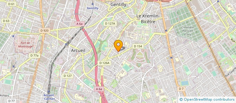 localisation de l'entreprise ARTISTES DES CONTINENTS à LE KREMLIN-BICETRE