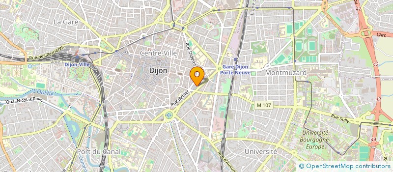 localisation de l'entreprise ARTISTES EN SCENE  DIJON