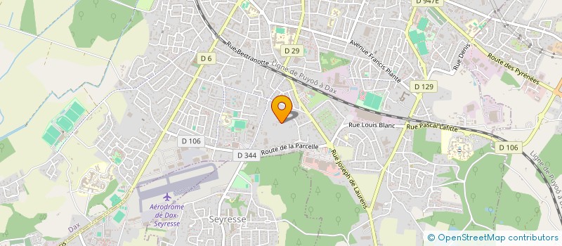 localisation de l'entreprise ARTISTES ET CREATEURS à DAX