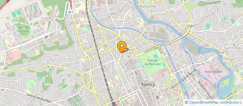 localisation de l'entreprise ARTISTES LORRAINS  NANCY