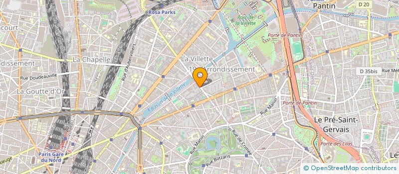 localisation de l'entreprise ARTISTIBULIQUES  PARIS