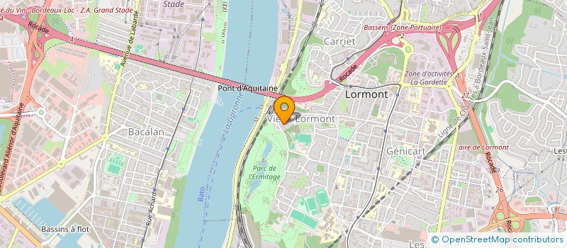 localisation de l'entreprise ARTISTIC FREEDOM  LORMONT