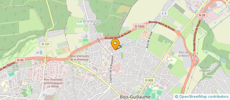 localisation de l'entreprise ARTISTICA à BOIS-GUILLAUME