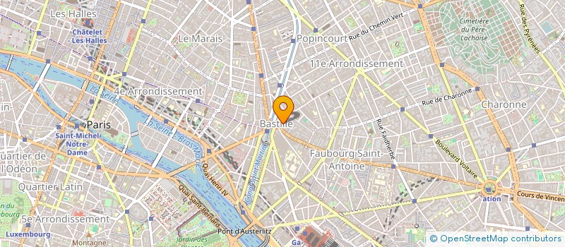 localisation de l'entreprise ARTISTICA DIFFUSION  PARIS