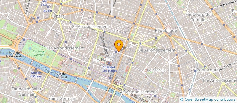 localisation de l'entreprise ARTISTICS à PARIS