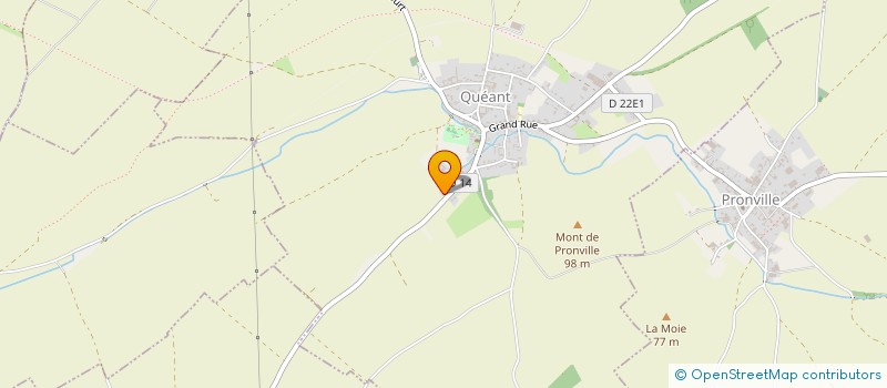 localisation de l'entreprise ARTISTIK DANCE  QUEANT