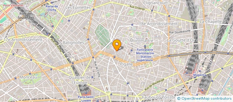 localisation de l'entreprise ARTISTIMMO  PARIS