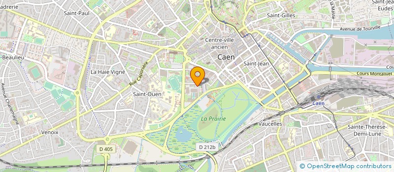localisation de l'entreprise ARTISTIQUE CAENNAIS DE SPORT ET LOISIR à CAEN