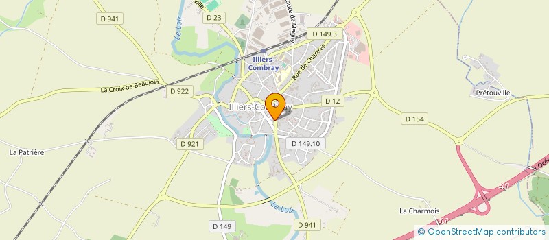 localisation de l'entreprise ARTISTIQUE ET CULTURELLE DU PAYS DE COMBRAY à ILLIERS-COMBRAY