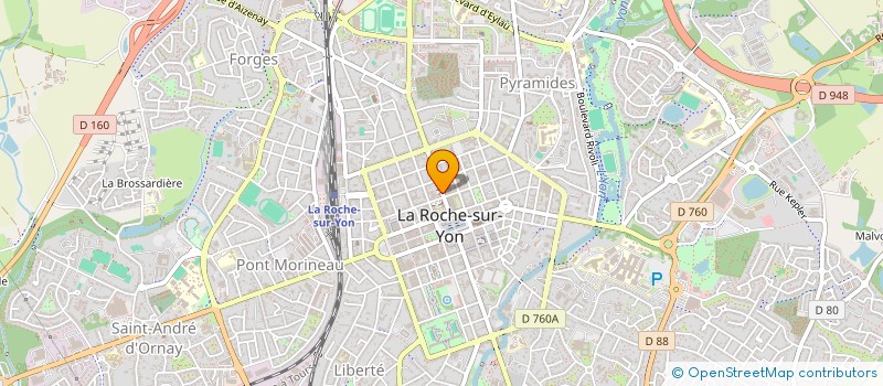 localisation de l'entreprise ARTISTIQUEMENT DROLE à LA ROCHE-SUR-YON