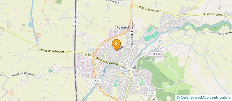 localisation de l'entreprise ARTISTOS-LYON à CHABEUIL