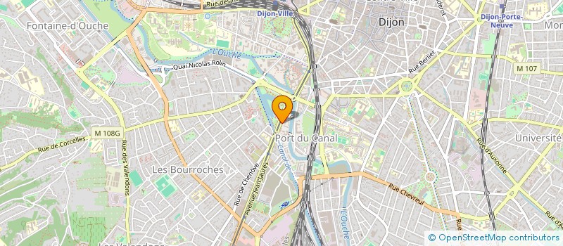 localisation de l'entreprise ARTISTREET à DIJON