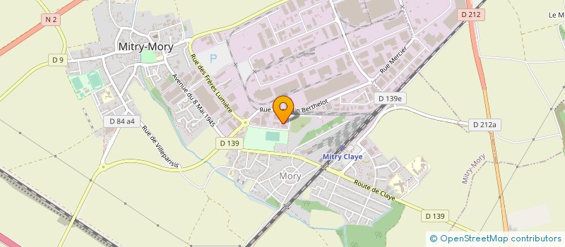 localisation de l'entreprise ARTISTS PROOF  MITRY-MORY