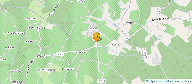 localisation de l'entreprise ARTISTS WINERY  FRANCS