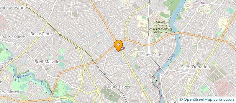 localisation de l'entreprise ARTIUM DEVELOPPEMENT  NANTES