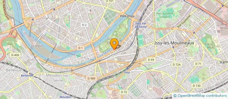 localisation de l'entreprise ARTIUM LUX  ISSY-LES-MOULINEAUX