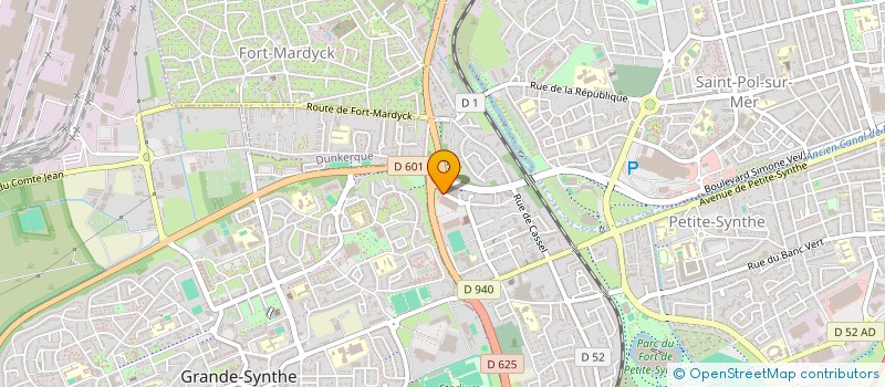 localisation de l'entreprise ARTIVIANDE à DUNKERQUE