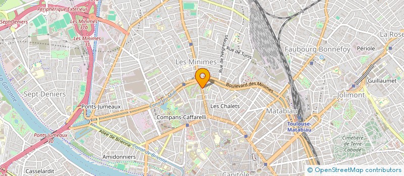 localisation de l'entreprise ARTIX à TOULOUSE
