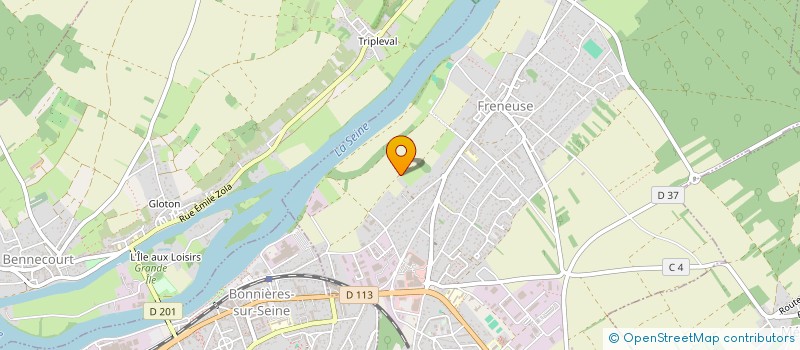 localisation de l'entreprise ARTIZINK à FRENEUSE