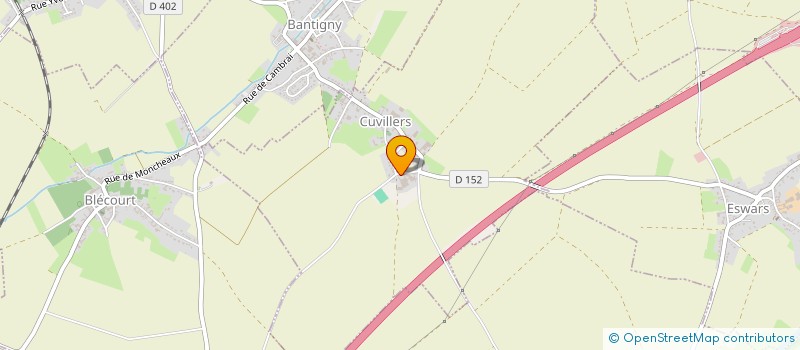 localisation de l'entreprise ARTJEAN  CUVILLERS