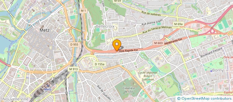 localisation de l'entreprise ARTK à METZ