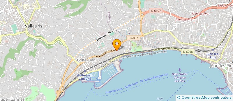 localisation de l'entreprise ARTKETYPE  VALLAURIS