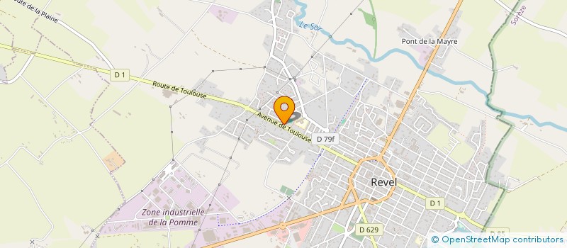 localisation de l'entreprise ARTKINE  REVEL