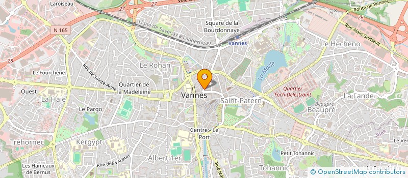 localisation de l'entreprise ARTKIVIE à VANNES