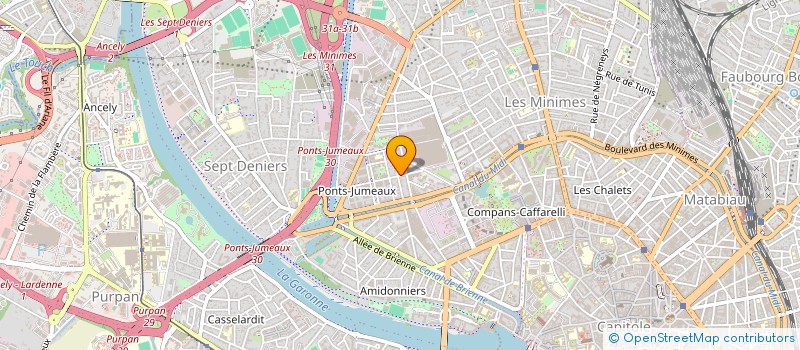 localisation de l'entreprise ARTL LA SOUPE AU CAILLOU  TOULOUSE