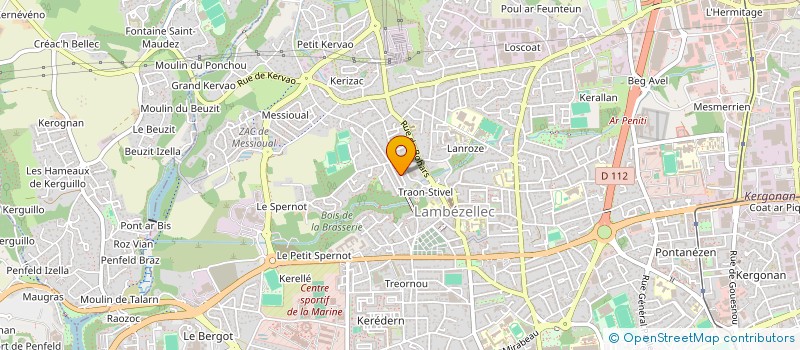 localisation de l'entreprise ARTLER à BREST