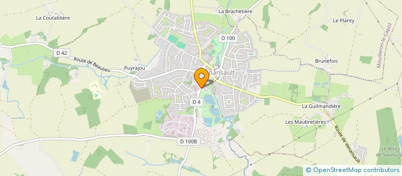 localisation de l'entreprise ARTLIA  VENANSAULT