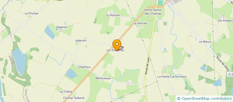 localisation de l'entreprise ARTLINE-CO  SAINT-TRIVIER-SUR-MOIGNANS