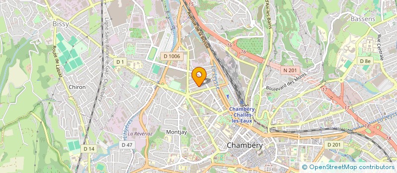 localisation de l'entreprise ARTLUCIA  CHAMBERY