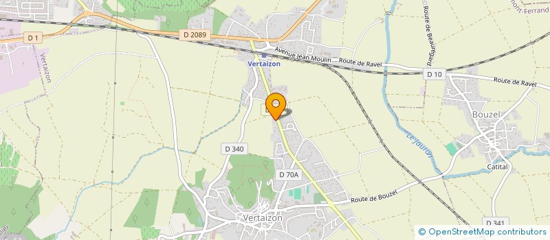 localisation de l'entreprise ARTM EVENTS  VERTAIZON