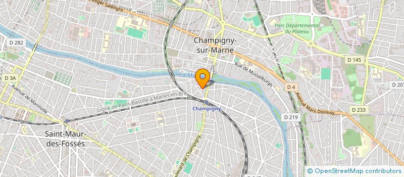 localisation de l'entreprise ARTMABATI à SAINT-MAUR-DES-FOSSES