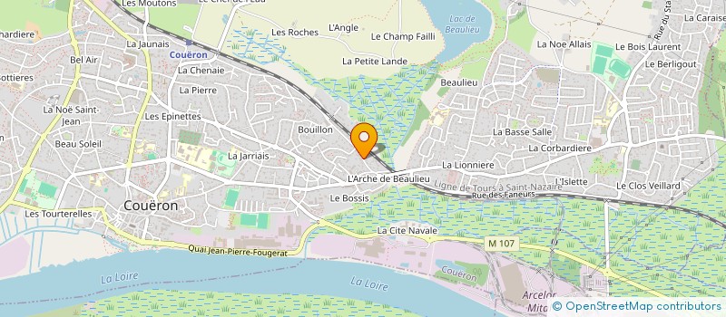 localisation de l'entreprise ARTMAITRIS  COUERON