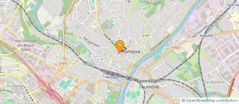 localisation de l'entreprise ARTMATH à PONTOISE
