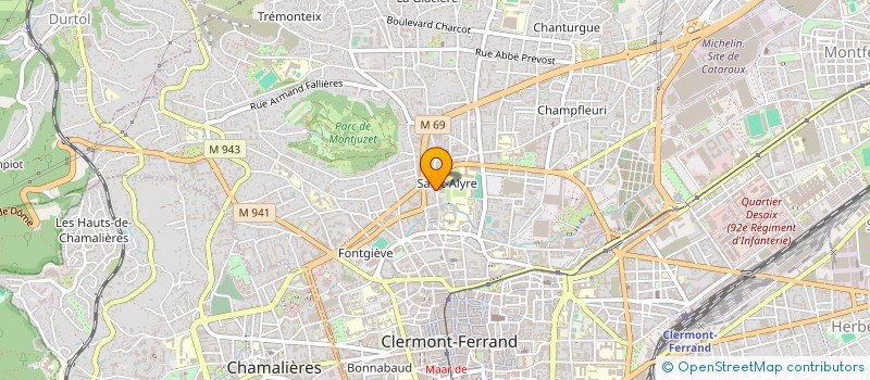 localisation de l'entreprise ARTMAYCO  CLERMONT-FERRAND