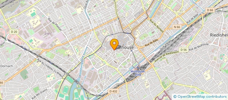 localisation de l'entreprise ARTMECO à MULHOUSE