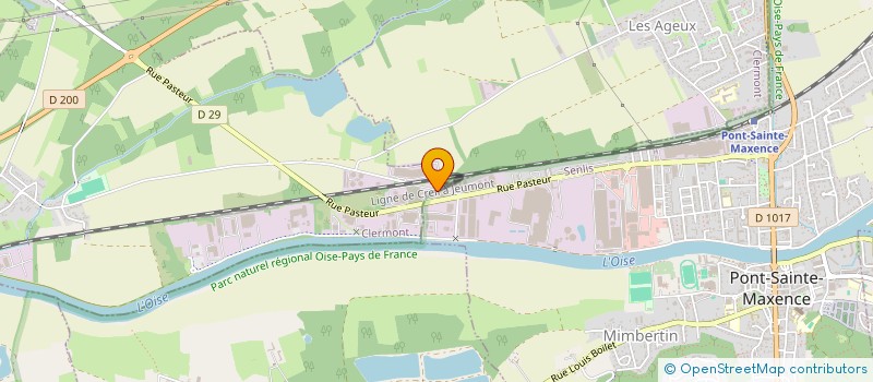 localisation de l'entreprise ARTMETALI  PONT-SAINTE-MAXENCE