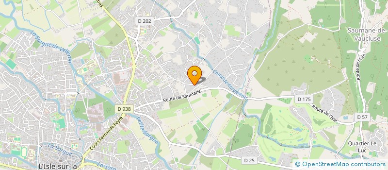 localisation de l'entreprise ARTMILOU  L'ISLE-SUR-LA-SORGUE