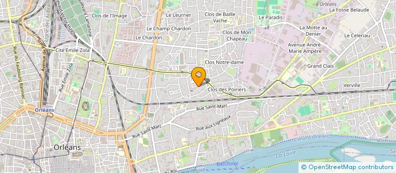 localisation de l'entreprise ARTMOBILIA à ORLEANS