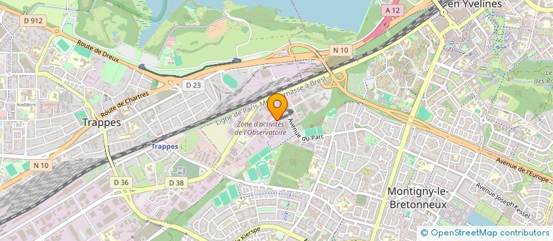 localisation de l'entreprise ARTMODELS  MONTIGNY-LE-BRETONNEUX